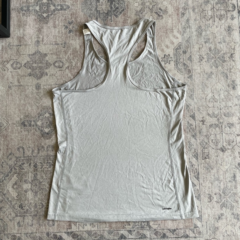 Adidas Climalite Grey Razorback Workout Too - Picture 3 of 5